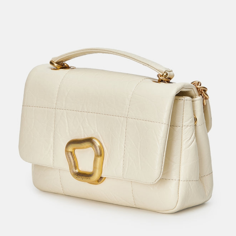 Songmont Small White Chocolate Bag